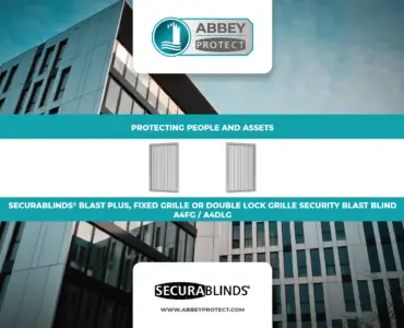 Securablinds Blast Plus Fixed or Double Locked Grille Technical Specification